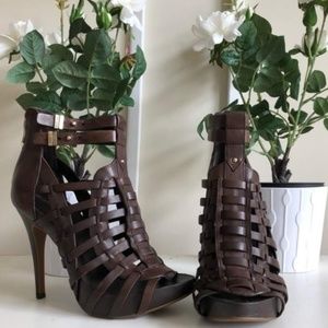 BCBGENERATION Gemma Platform Leather Sandal